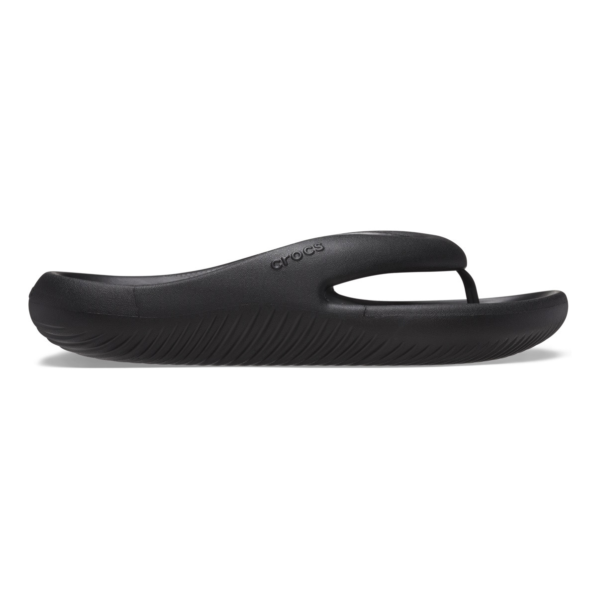 Șlapi Crocs Classic Mellow Flip Negru - Black - imagine 8